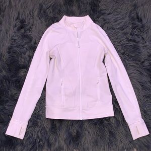 Ivivva white zip up size 12